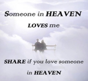 Someone in Heaven...