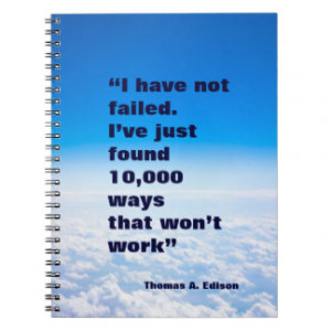 Success Quotes Custom Notebooks