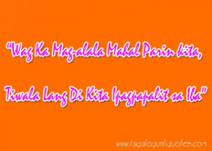 Sweet Tagalog Quotes for your Boyfriend or Girlfriend