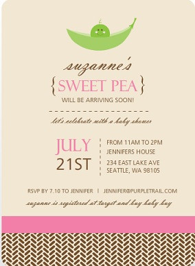 Baby Shower Party Ideas | PurpleTrail Invitations & Cards