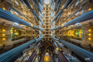 Beautiful perspectives of Basílica i Temple Expiatori de la Sagrada ...