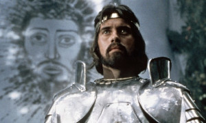 Nigel Terry as King Arthur in the 1981 film Excalibur, directed by ...