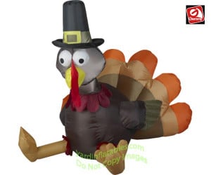 turkey wearing pilgrim hat turkey wearing pilgrim hat item id 64135 ...