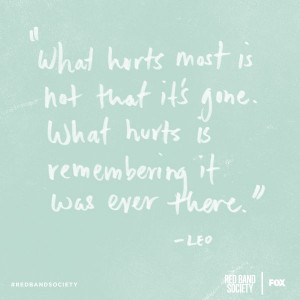 ... Leo #redbandsociety WED | SEPT 17 | FOX Pin designed by @maia_mcdonald