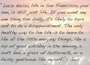 lonesome dove quote- my favorite novel. One of the best characters in ...