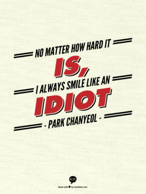 chanyeol quotes