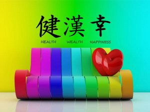 Health, Wealth & Happiness – Kanji Characters