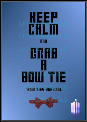 Dr Who Matt Smith. Doctor Who 'keep calm by PolliwoggleDesign, £9.99