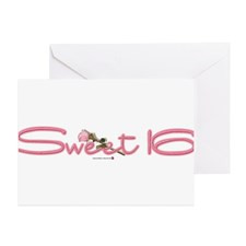 Sweet 16 Greeting Cards (Pk of 10) for