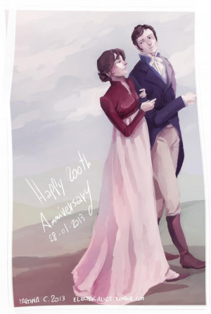 Happy 200th Anniversary to Mr. and Mrs. Darcy!