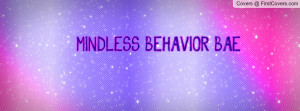 MINDLESS BEHAVIOR BAE Profile Facebook Covers