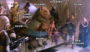 Compared to that , the Mos Eisley Spaceport is practically a ...