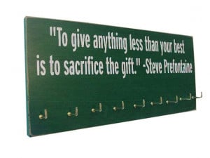 ... running quotes : Running Medals display Rack on Etsy, $28.99