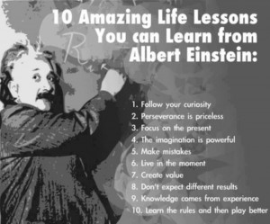 words of wisdom from albert einstein