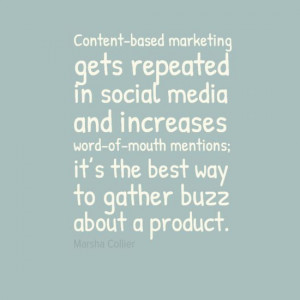Content-based Marketing quote