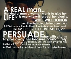 Thank God He gave me a REAL MAN! I pray my son learns & becomes this ...