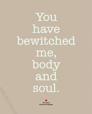 Mr. Darcy quote.