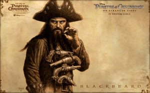 Pirate Blackbeard Google Themes