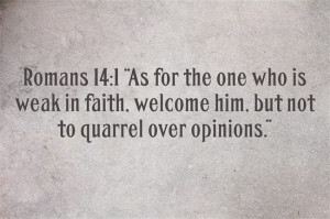 BIBLE QUOTES ABOUT ACCEPTING OTHER RELIGIONS
