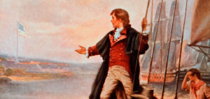 Francis Scott Key painting of inspiration after the Battle of ...