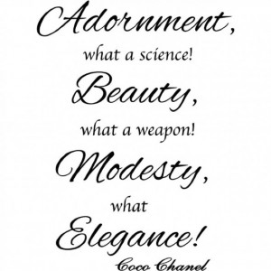 Quote from CoCo Chanel