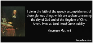 Increase Mather Quote