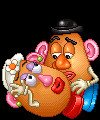 Mr. Potato Head and Mrs. Potato Head