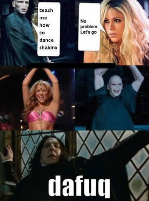 Shakira Teaches Voldemort How Dance