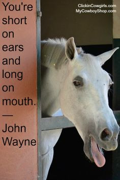 John Wayne's quote on 'listening' More