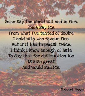 On the surface of Fire and Ice (1923) we see man struggling to some to ...