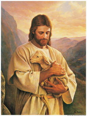 Jesus Christ with Lamb