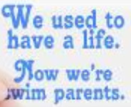 Swim Parent Quote