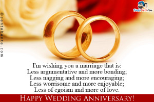 wishing you a marriage that is: