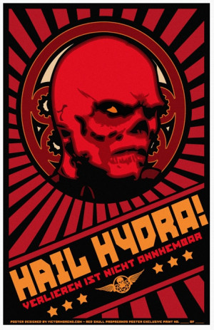 Hail Hydra!Red Skull, Comics Character, Hail Hydra, Marvel Art, Marvel ...
