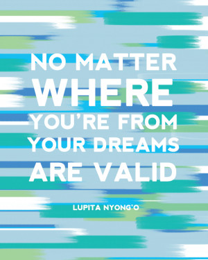 Free Lupita Nyong’o Printable