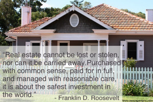 Need to be inspired? Real Estate has been around for ages. Franklin ...