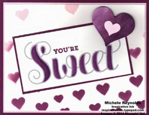 Handmade card using Stampin' Up! products - Countless Sayings 2 ...