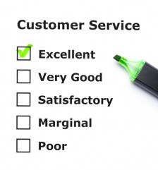 Excellent customer service is a level of service delivery that manages ...