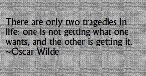 tragedies in lifeoscarwilde