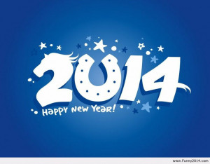 Happy New Year - 2014 - Year of the Horse! Go Colts!