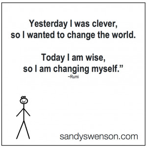 changing myself
