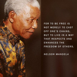 nelson mandela freedom freedom fighters quote quotes inspirational ...