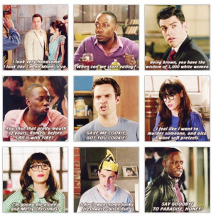 New Girl! Crying with laughter