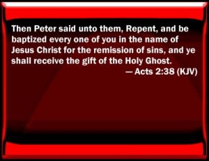 Acts 2 38