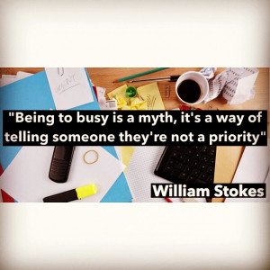 ... Quote #WilliamStokes #DailyQuote #DailyMotivation #Work #Busy #