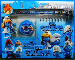The Smurfs Style Stationery