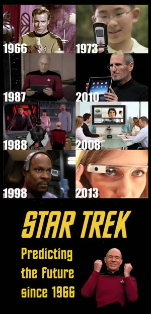 star trek - predicting the future since 1966