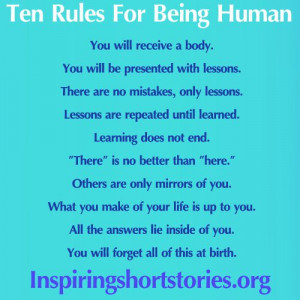 Being Human | Inspiring Short Stories Inspiring Short Stories #quotes ...