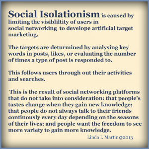 Social Isolation Artbizvoice: social isolation