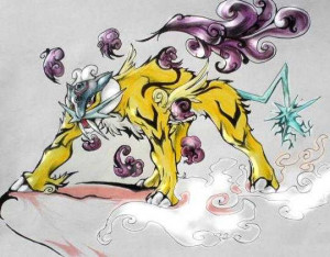 it looks like a tiger and electric types are beast